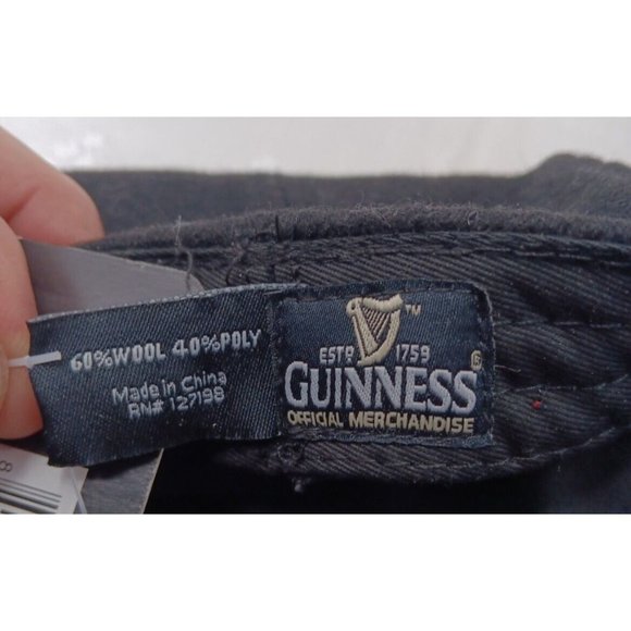 Guinness Felt Ivy Cap NWT Wool Blend Size 22" - Picture 6 of 6
